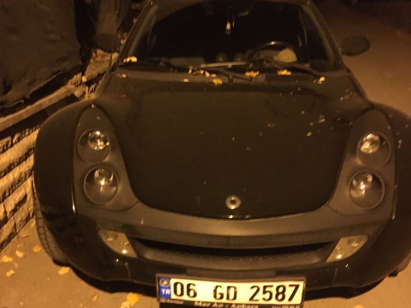 Smart Roadster spotted in Ankara