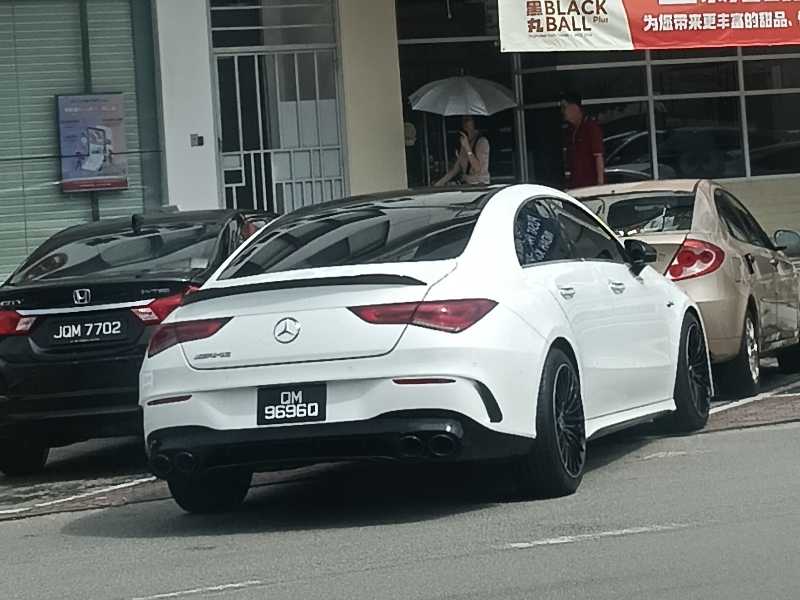 Mercedes-Benz CLA 45 AMG spotted in Bukit Indah