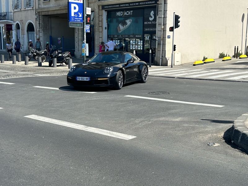 Porsche 911 Carrera (2021) spotted in Marseille, France