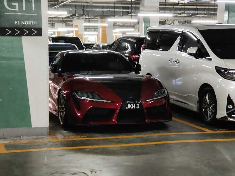 Toyota Supra spotted in Johor Bahru