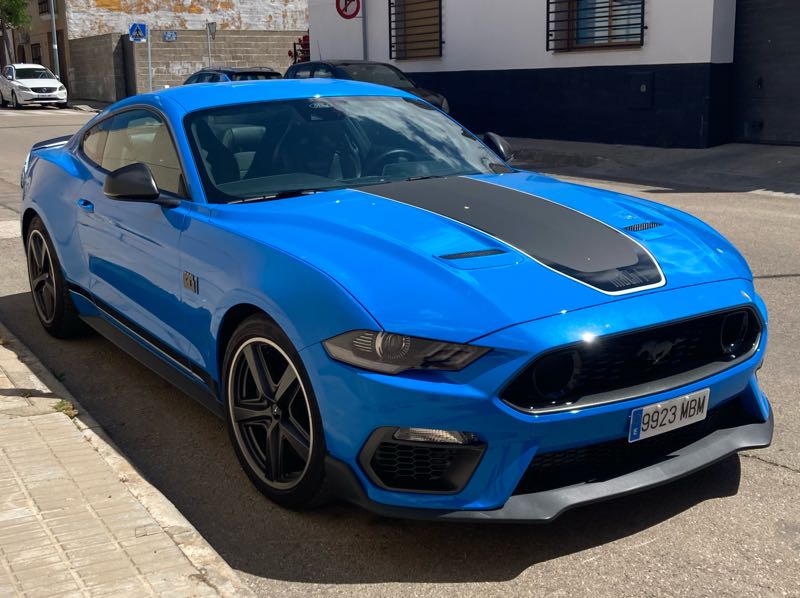 Ford Mustang (2021) spotted in Daimiel, Spain