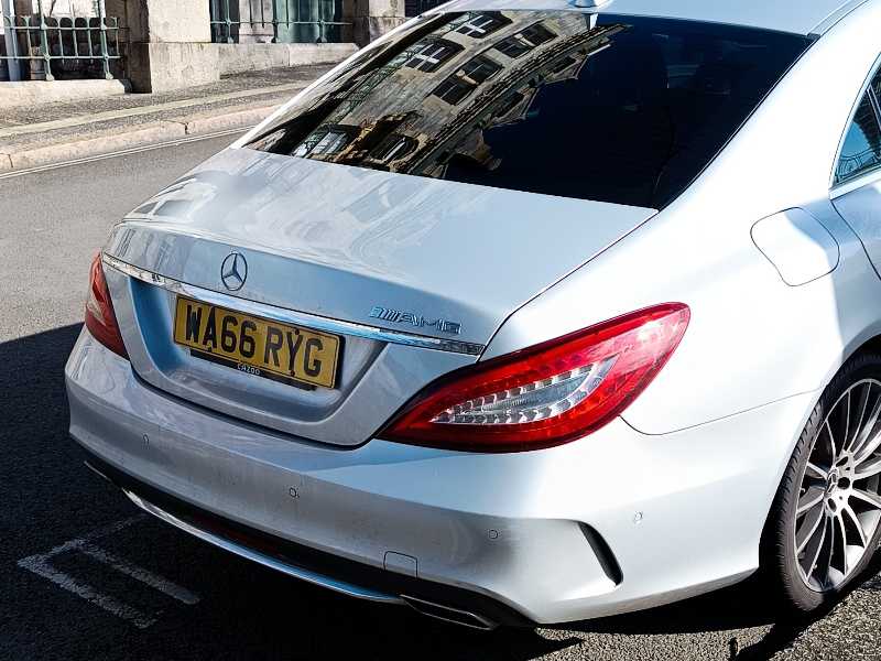 Mercedes-Benz C-Class AMG spotted in Plymouth