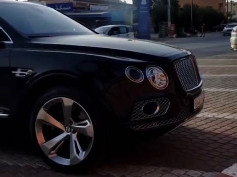Bentley Bentayga spotted in Khouribga