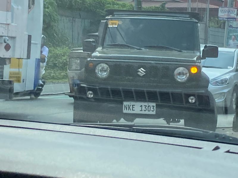 Suzuki Jimny spotted in Quezon City