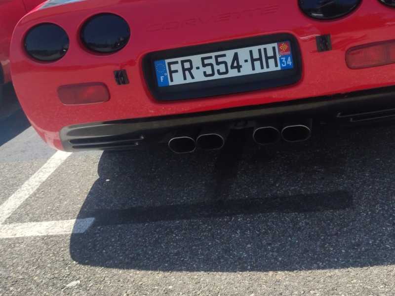 Chevrolet Corvette spotted in Annecy