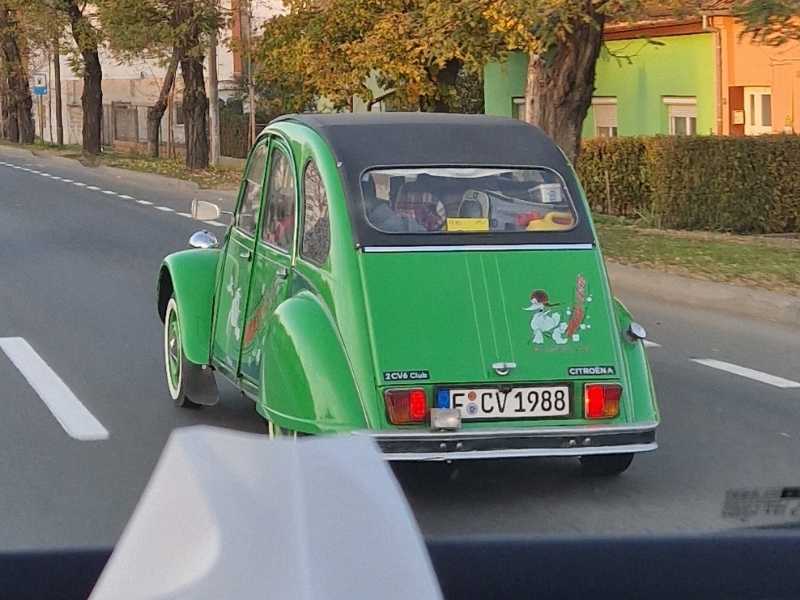 Citroën 2CV (1988) spotted in Timişoara, Romania