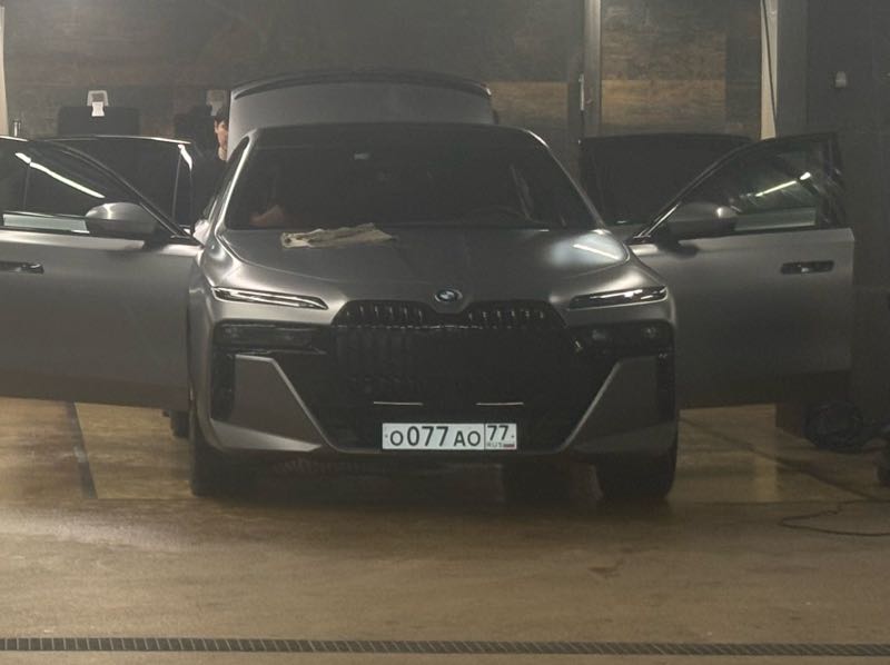 BMW i7 spotted in Moscow