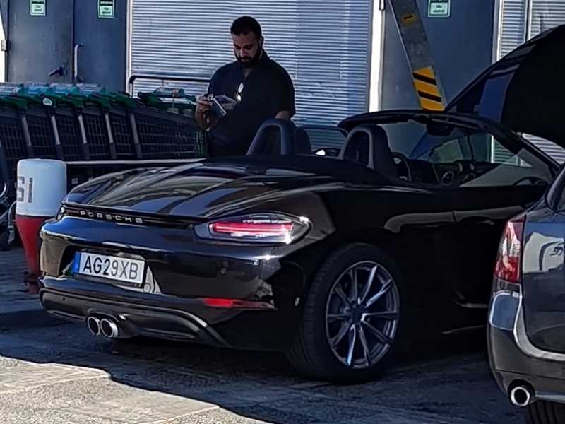 Porsche Boxster spotted in Vila Real de Santo António