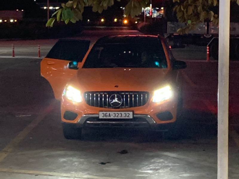 Mercedes-Benz GLA spotted in Hoa Lư