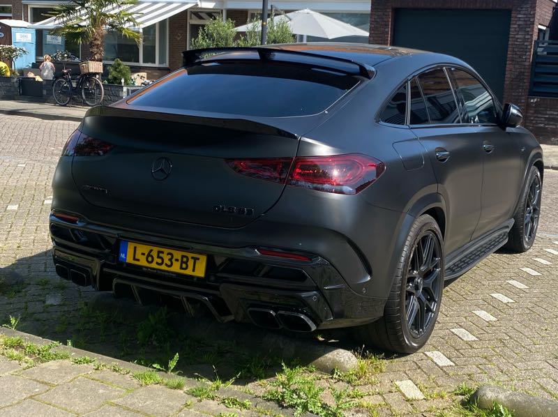 Mercedes-Benz GLS 63 spotted in Amsterdam
