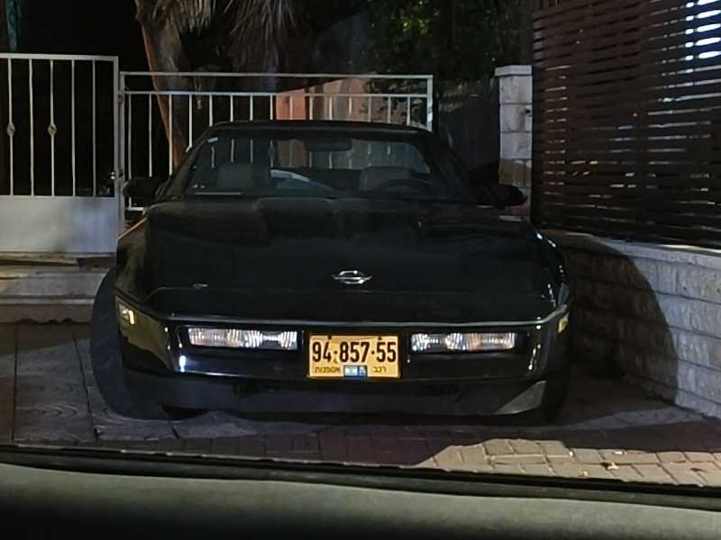 Corvette C4 spotted in Beersheba