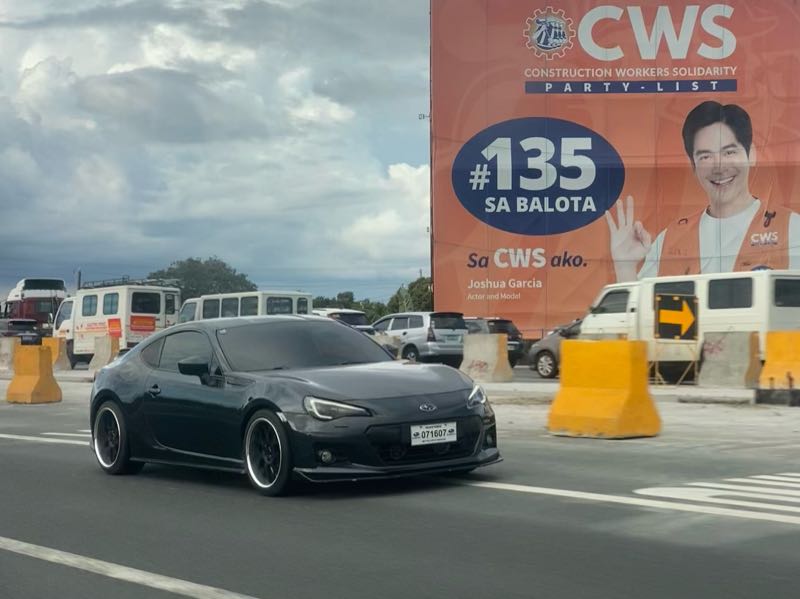 Subaru BRZ spotted in Paranaque City