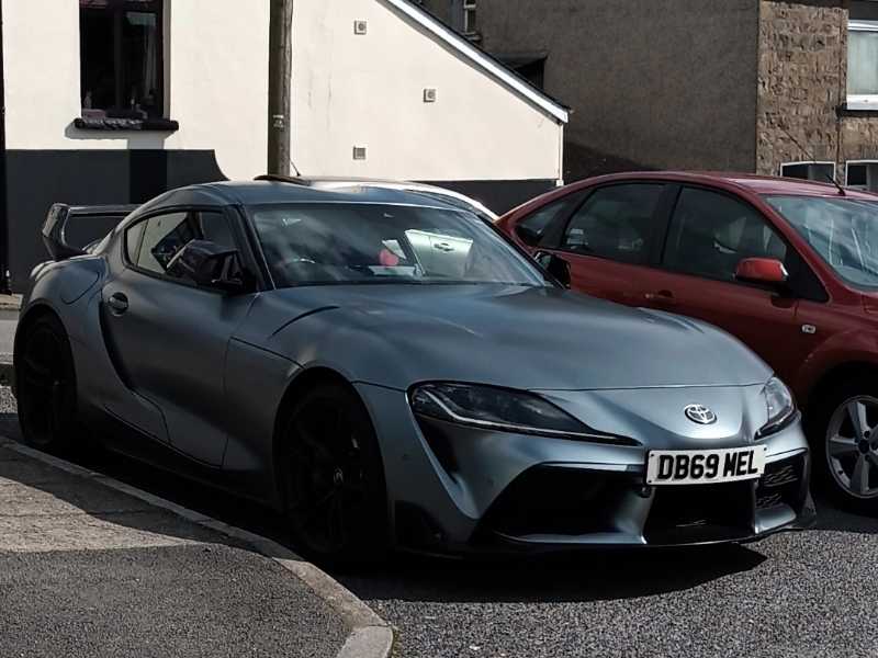 Toyota Supra spotted in Newport