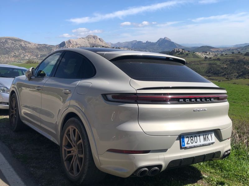 Porsche Cayenne (2021) spotted in Antequera, Spain