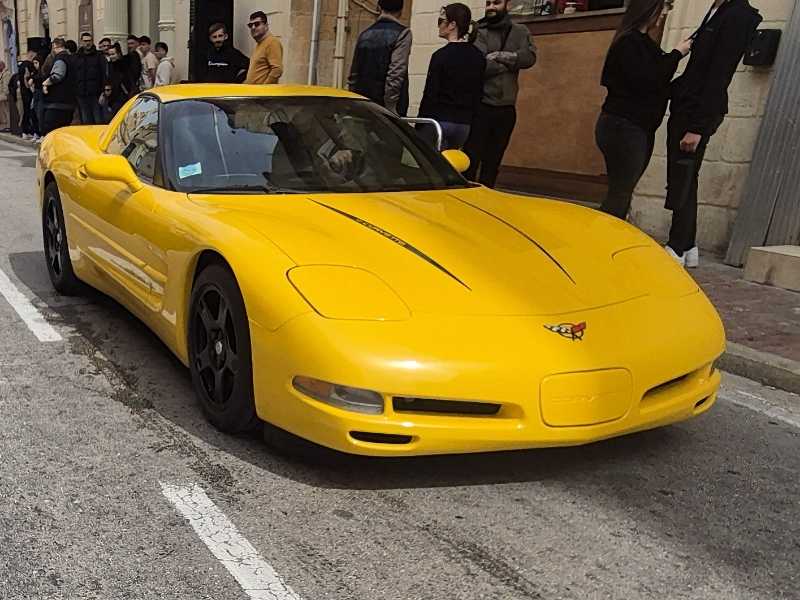 Chevrolet Corvette spotted in Qormi