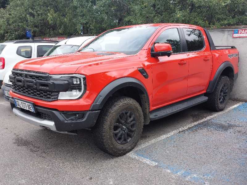 Ford Ranger Raptor spotted in Barcelonnette