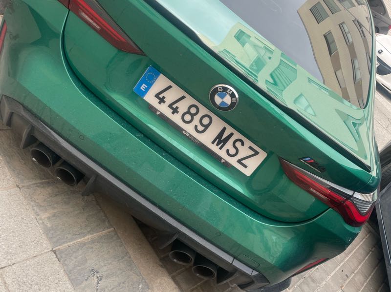 BMW M4 spotted in Arganda