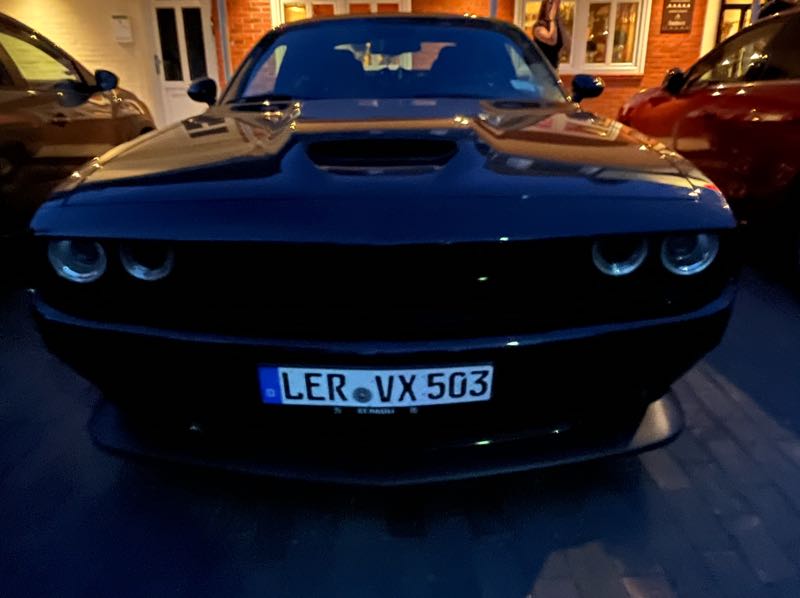 Dodge Challenger spotted in Emden