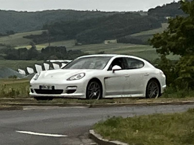 Porsche Panamera spotted in Schweinfurt