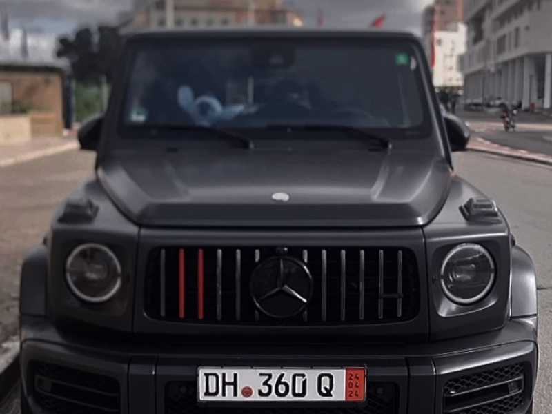 Mercedes-Benz G63 AMG spotted in Bou Attouche