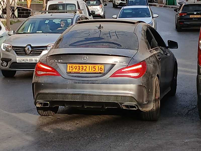 Mercedes-Benz CLA 45 AMG spotted in Algiers