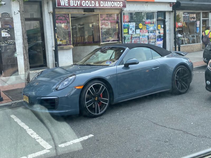 Porsche 911 (2018) spotted in New York City, United States