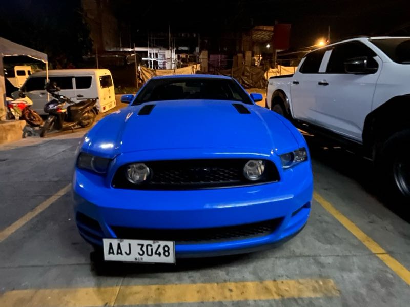 Ford Mustang (2013) spotted in Davao, Philippines