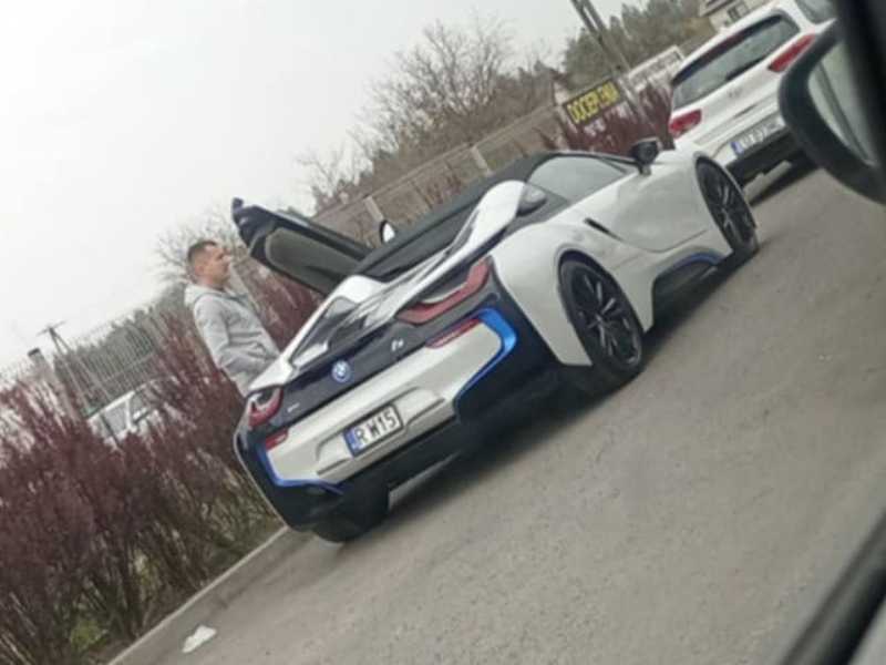 BMW i8 spotted in Przemyśl