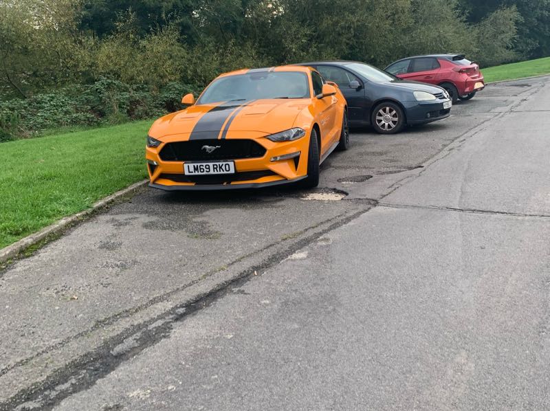 Ford Mustang spotted in Oxford