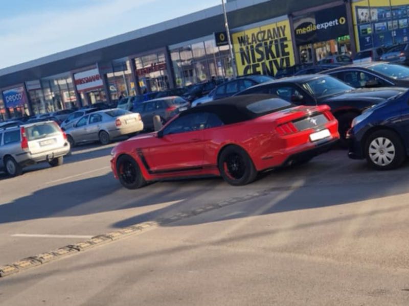 Ford Mustang spotted in Brzeg