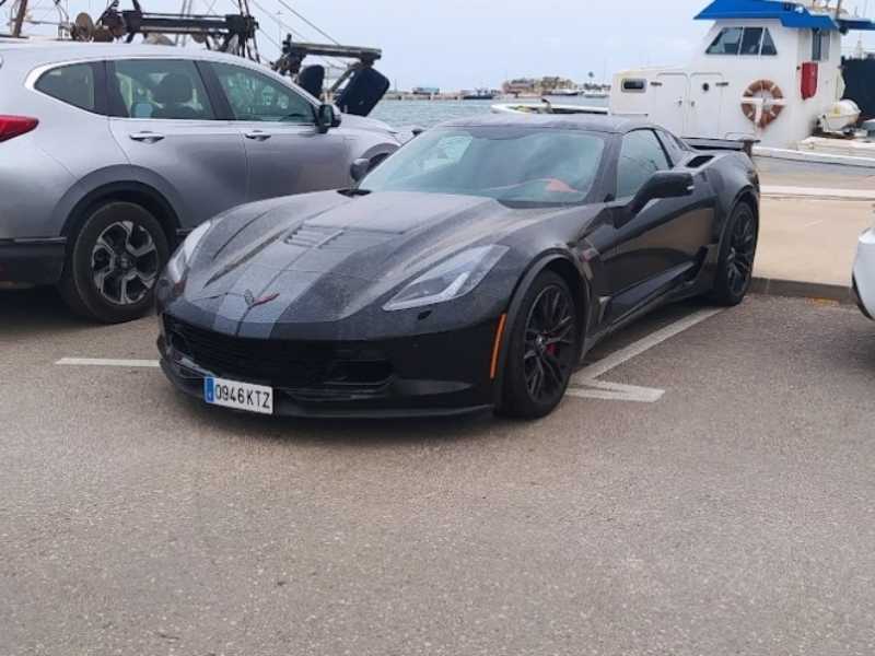 Chevrolet Corvette (2015) spotted in Sagunto, Spain