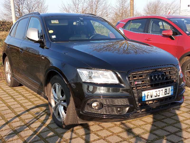 Audi SQ5 spotted in Strasbourg