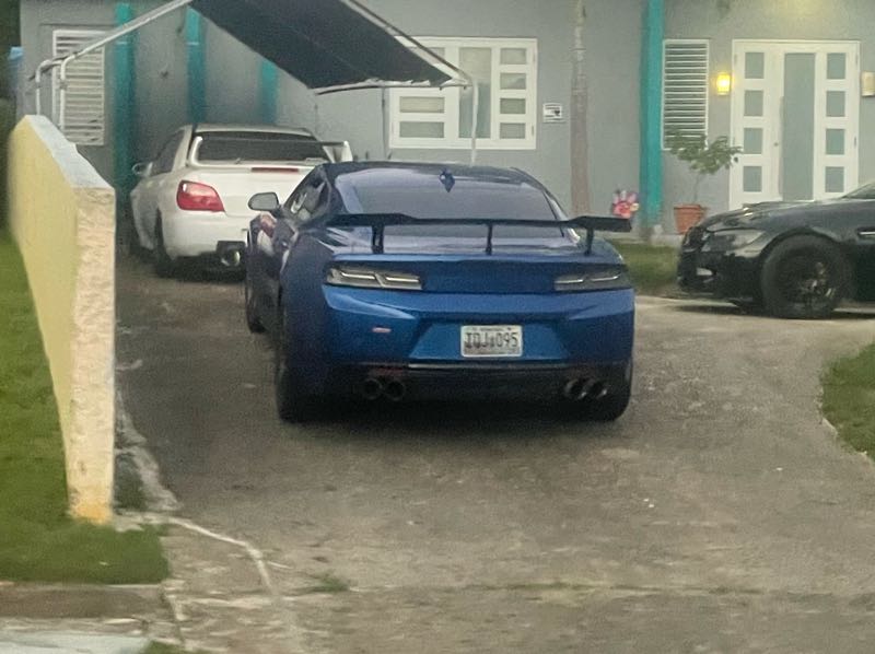 Chevrolet Camaro SS spotted in Ponce