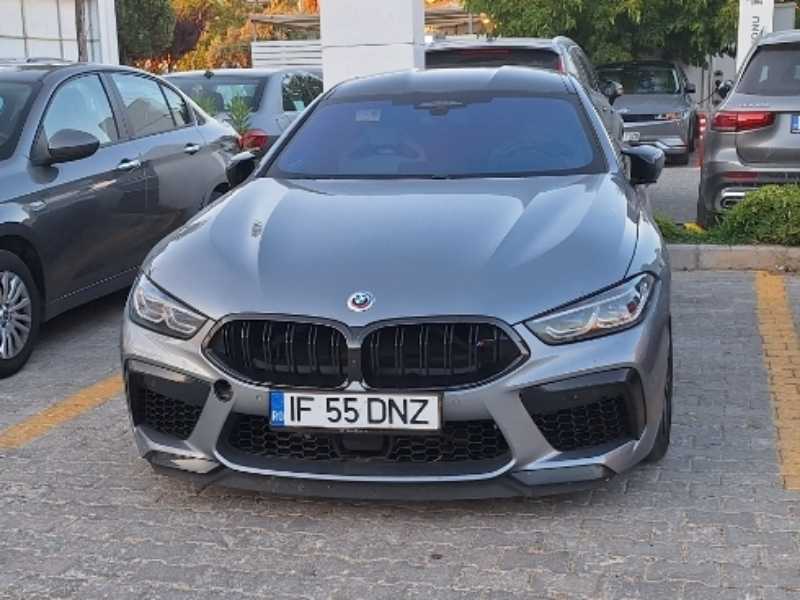 BMW M8 spotted in Çeşme