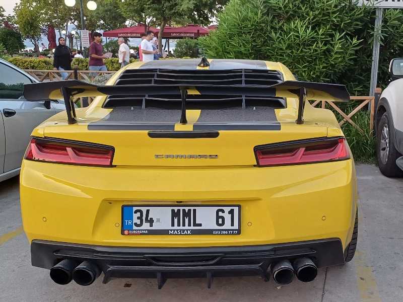Chevrolet Camaro spotted in Ulaş