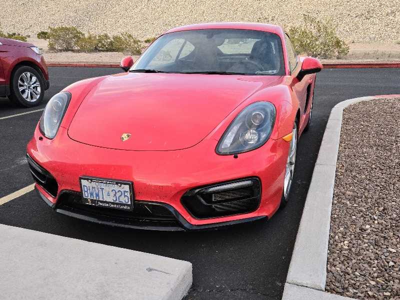 Porsche Cayman (2015) spotted in El Paso, United States