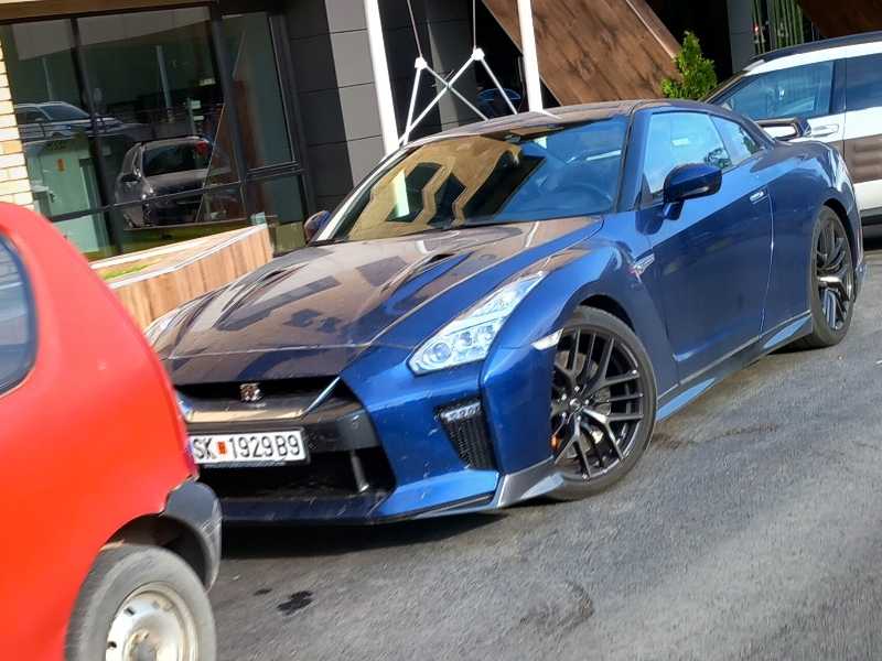 Nissan GT-R spotted in Vranje