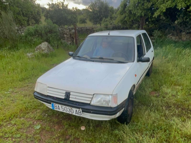Peugeot 205 spotted in San Vicente de Alcántara