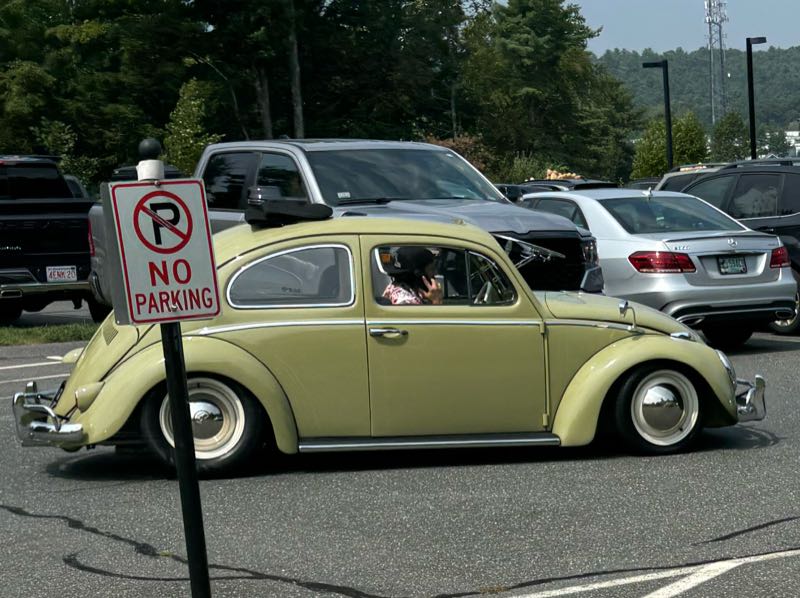 Volkswagen Beetle spotted in Worcester