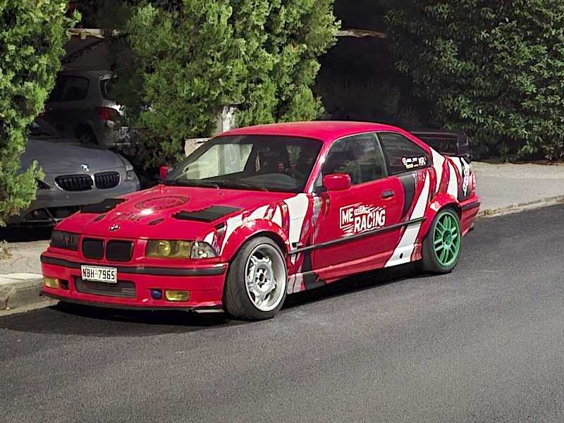 BMW E36 spotted in Helsinki