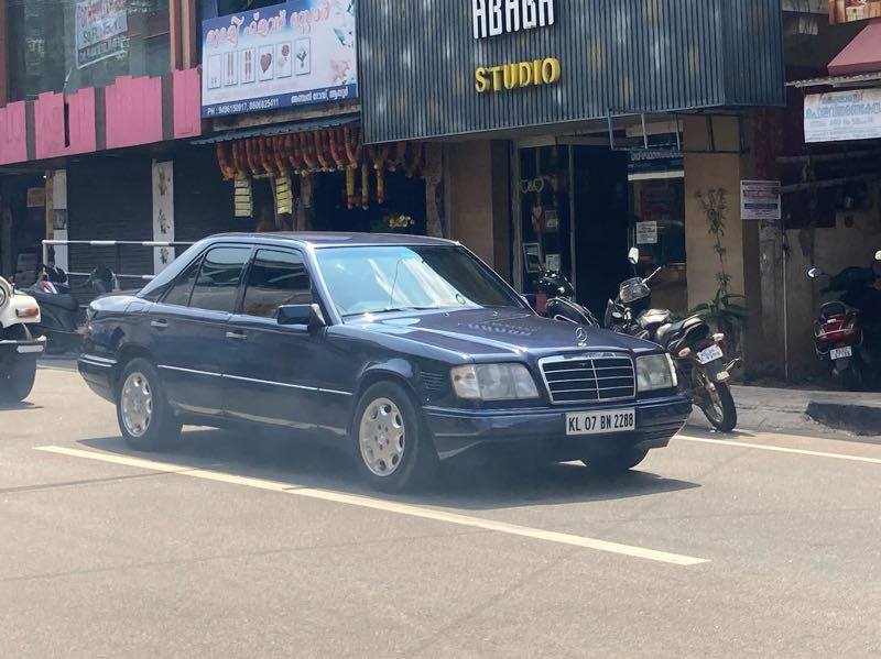 Mercedes-Benz E-Class spotted in Kottārakara