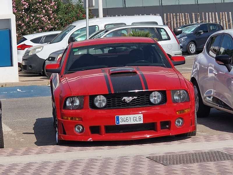 Ford Mustang spotted in Ibiza