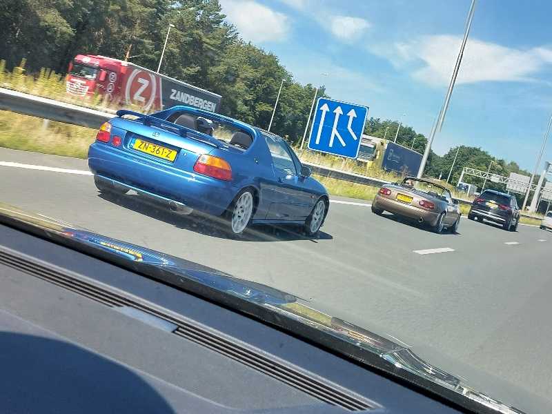 Honda CR-X Del Sol spotted in Amersfoort