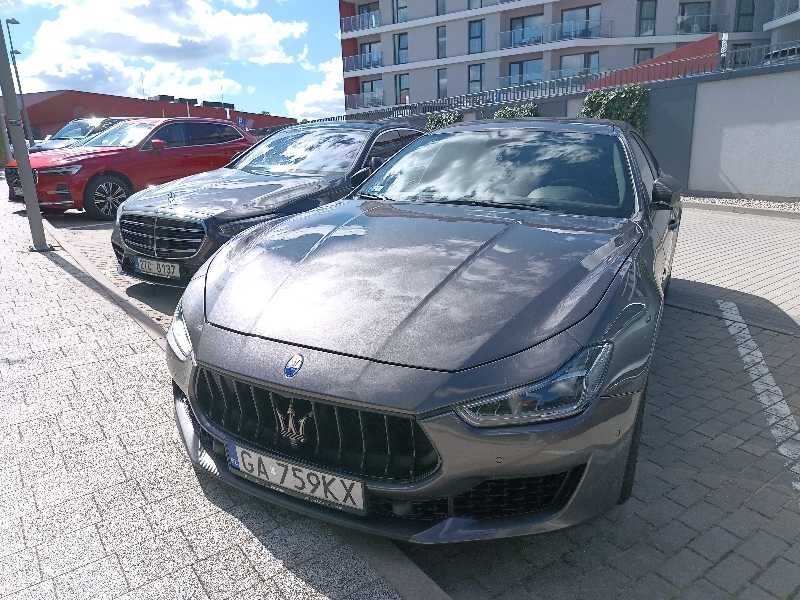 Maserati Ghibli spotted in Mikołajki