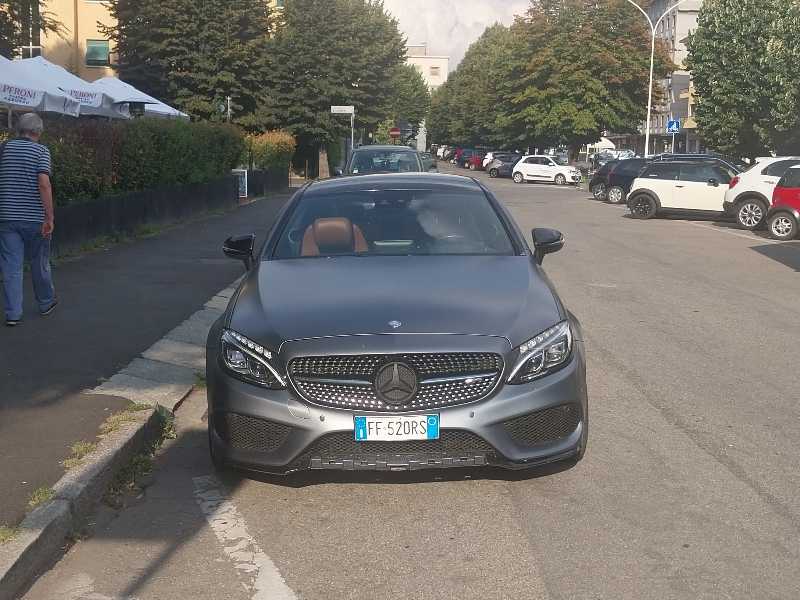 Mercedes-Benz C-Class spotted in Aosta