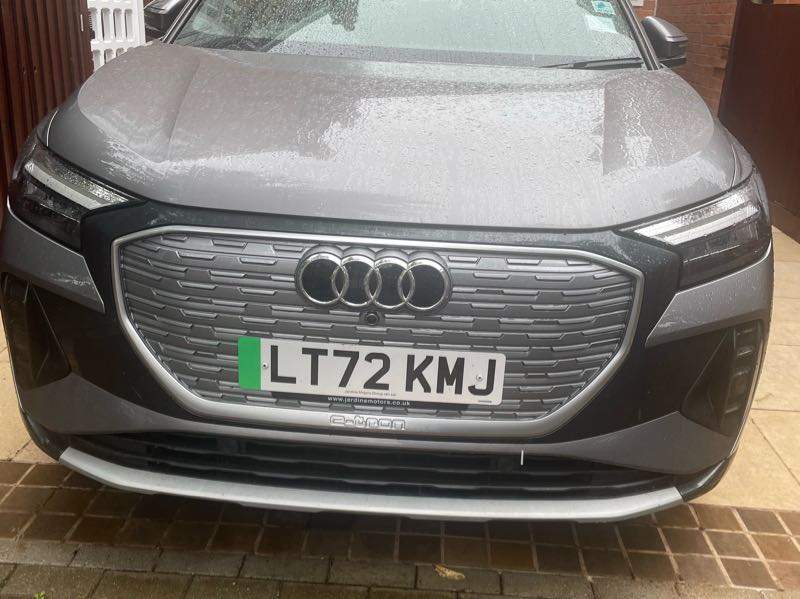 Audi Q4 e-tron spotted in London