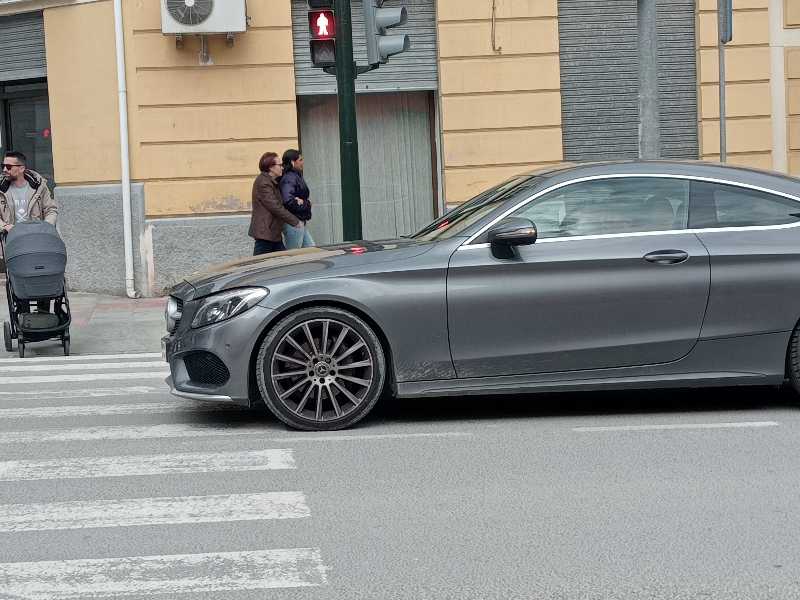 Mercedes-Benz C-Class Coupe (2019) spotted in Torrelavega, Spain