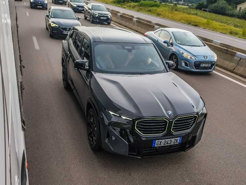 BMW XM spotted in Montélimar