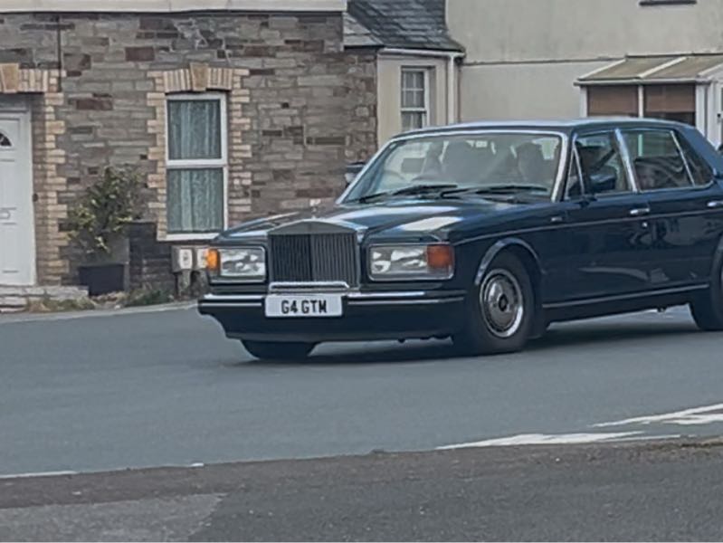 Rolls-Royce Silver Spur spotted in Bodmin