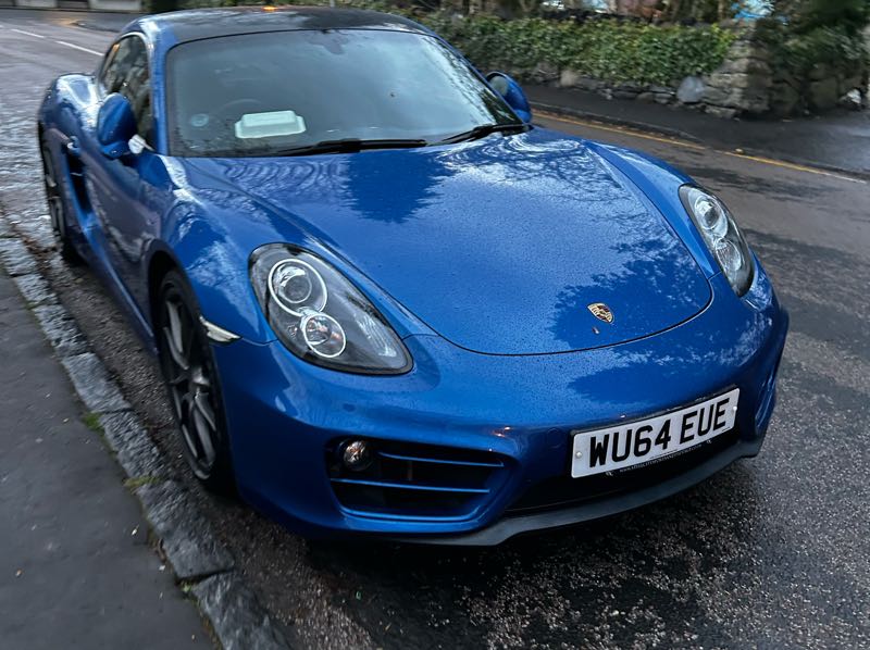 Porsche Cayman (2014) spotted in Helensburgh, United Kingdom
